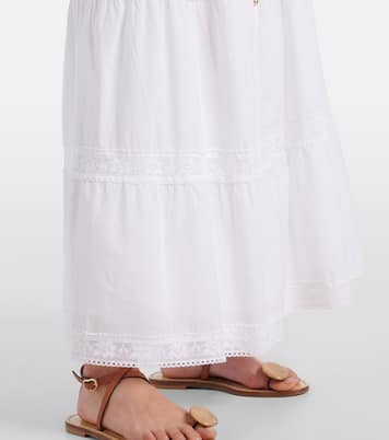 Falda larga Cate de algodón  | Melissa Odabash