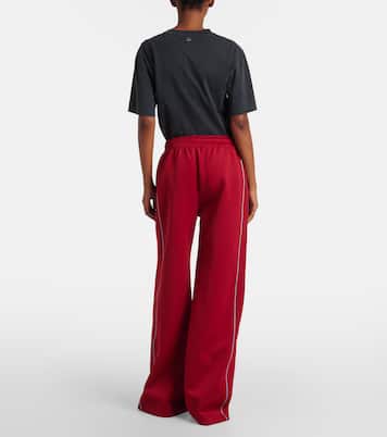 Zip-up jersey track pants | Rabanne