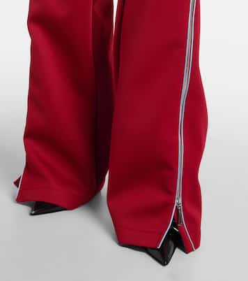 Zip-up jersey track pants | Rabanne