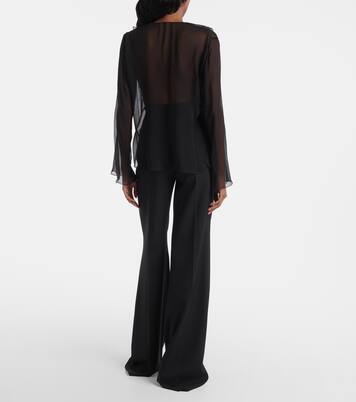 Bluse Gisella aus Seidenchiffon | Nili Lotan