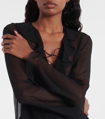 Bluse Gisella aus Seidenchiffon | Nili Lotan