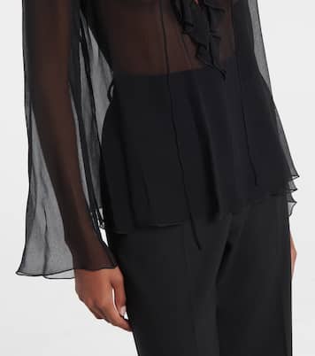 Bluse Gisella aus Seidenchiffon | Nili Lotan