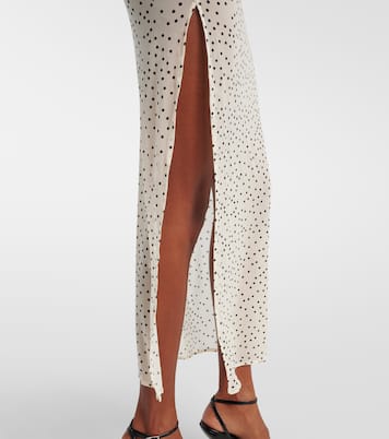 Robe longue à pois et fleurs | Magda Butrym