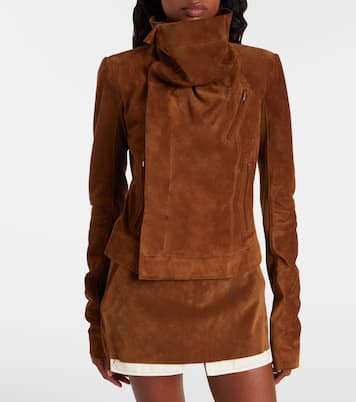 Jacke aus Veloursleder | Rick Owens