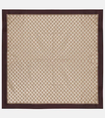 GG silk twill scarf | Gucci