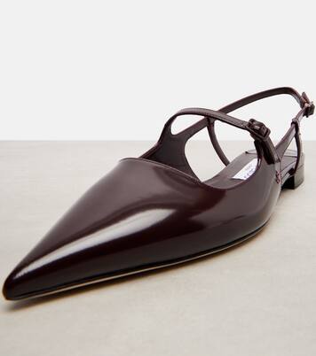Ballerines slingback Didi en cuir verni | Jimmy Choo