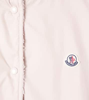 Capa de teddy reversible con logo | Moncler Enfant