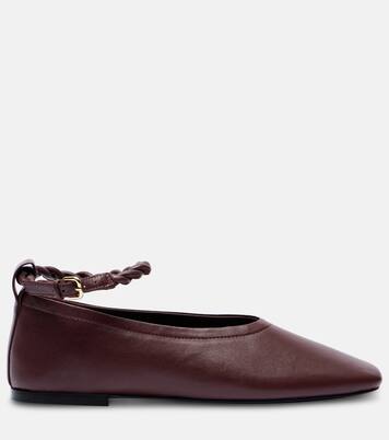 Steele leather flats | A.Emery