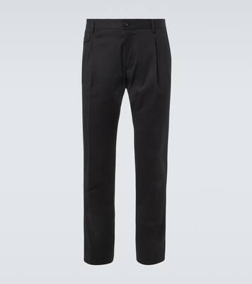 Pantalon droit en coton | Dolce&Gabbana