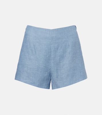 High-Rise Shorts Thea aus Leinen | Posse