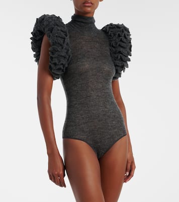 Body aus einem Mohairgemisch | Alaïa