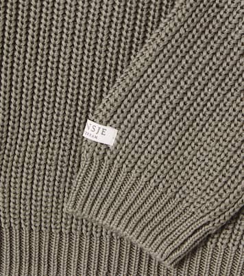 Baby Jade ribbed-knit cotton sweater | Donsje