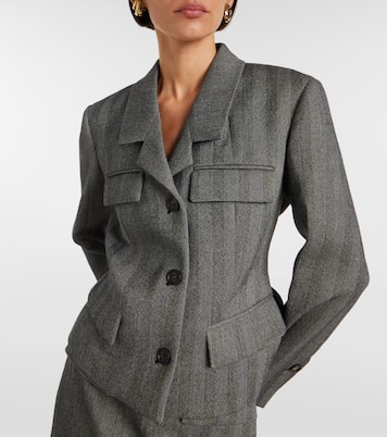 Blazer aus einem Wollgemisch | Ferragamo