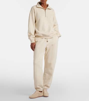 Hamilton Wren cotton half-zip sweatshirt | The Upside