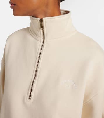 Hamilton Wren cotton half-zip sweatshirt | The Upside