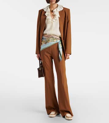 Norma floral silk scarf | Etro