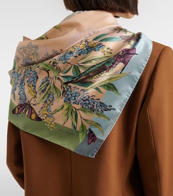 Norma floral silk scarf | Etro