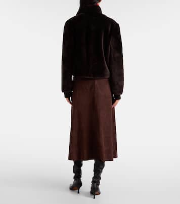 Veste White Label Scarlett en shearling | Proenza Schouler