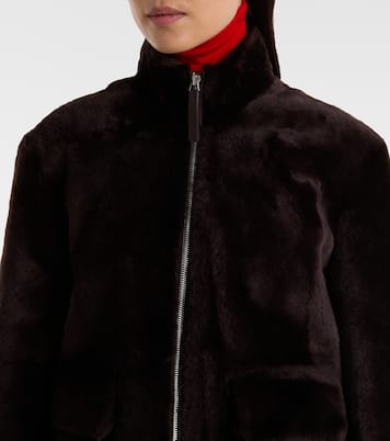 Veste White Label Scarlett en shearling | Proenza Schouler