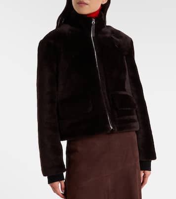Veste White Label Scarlett en shearling | Proenza Schouler