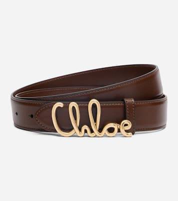Chloé Iconic embellished leather belt | Chloé