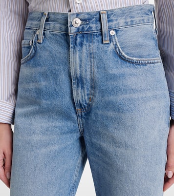 Miro high-rise cropped barrel-leg jeans | Citizens of Humanity