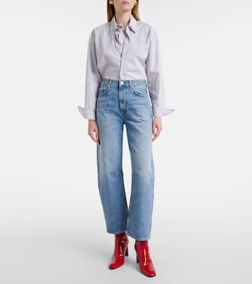 Miro high-rise cropped barrel-leg jeans | Citizens of Humanity