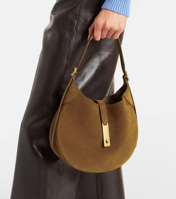 Bolso al hombro Polo ID Small de ante | Polo Ralph Lauren