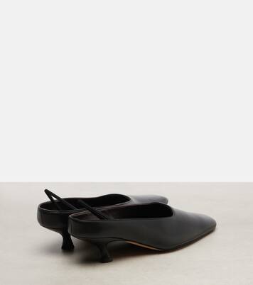 Anna leather slingback pumps | Calvin Klein Collection