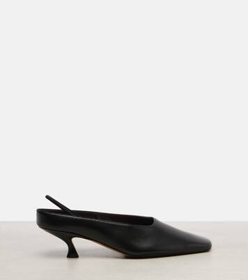 Anna leather slingback pumps | Calvin Klein Collection
