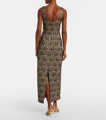 Ravenna jacquard midi dress | Simkhai