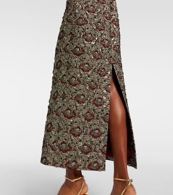 Ravenna jacquard midi dress | Simkhai