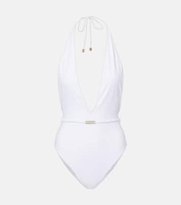Halterneck jersey bodysuit | Gucci