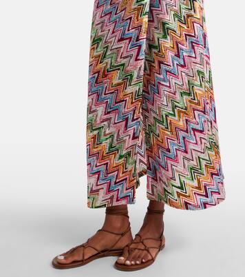 Zigzag midi dress | Missoni