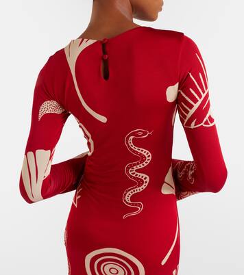 Amay printed jersey maxi dress | Cala de la Cruz