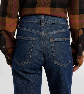 High-Rise Wide-Leg Jeans Refined | Frame