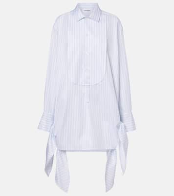 Striped cotton minidress | JW Anderson
