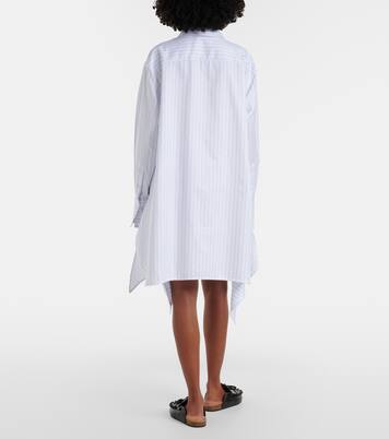 Striped cotton minidress | JW Anderson