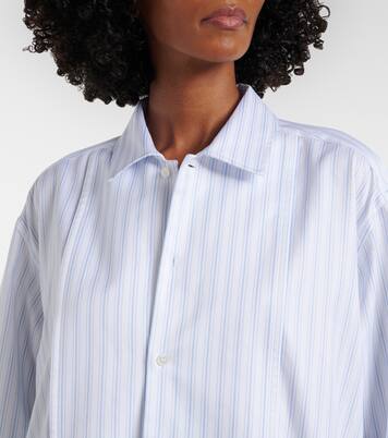 Striped cotton minidress | JW Anderson