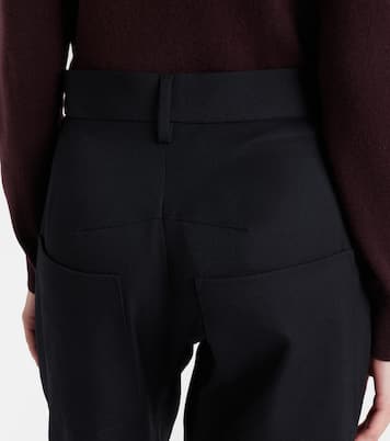 Shon virgin wool barrel-leg pants | Nili Lotan