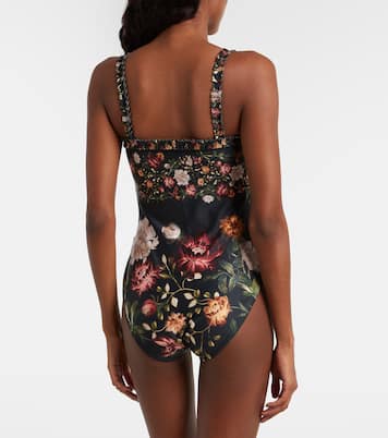 Bañador Limon floral | Agua by Agua Bendita