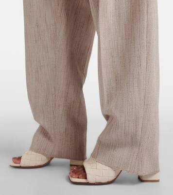 Parco 90 Intrecciato leather mules | Bottega Veneta