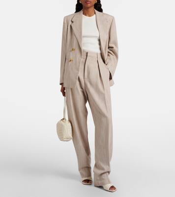 Parco 90 Intrecciato leather mules | Bottega Veneta