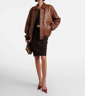 Blouson aus Leder | Saint Laurent