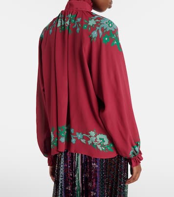 Bluse Cerere aus Satin | La DoubleJ