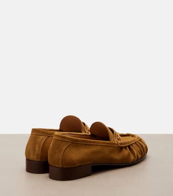 VLogo suede loafers | Valentino Garavani