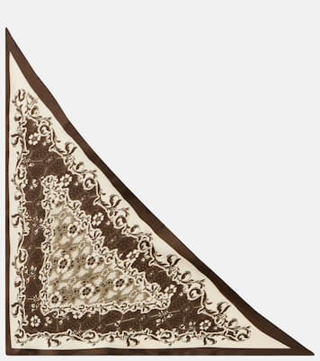 Tuch Violet aus Seide | Alémais