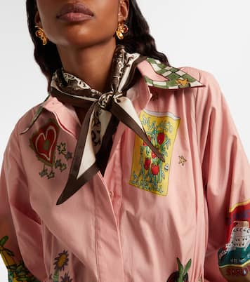 Tuch Violet aus Seide | Alémais