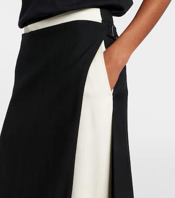 Layered wide-leg pants | Phoebe Philo