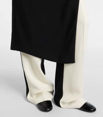 Layered wide-leg pants | Phoebe Philo